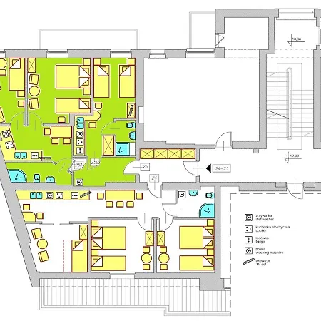 Vanilla 2, 3bdr 2bth 5min To Main Square Διαμέρισμα Krasków